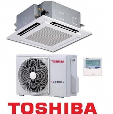 Toshiba âm trần Cassett,4 hướng Thổi, 48.000BTu/h, INVETER, 1 CHIỀU